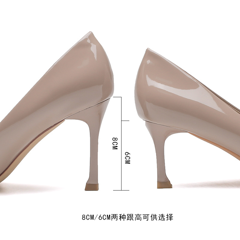 (Mới) Mã B0506 Giá 820K: Giày Cao Gót Nữ Huds Mũi Nhọn Gót Nhọn Hàng Mùa Xuân Thu Đông Giày Dép Nữ Chất Liệu G03 Sản Phẩm Mới, (Miễn Phí Vận Chuyển Toàn Quốc).