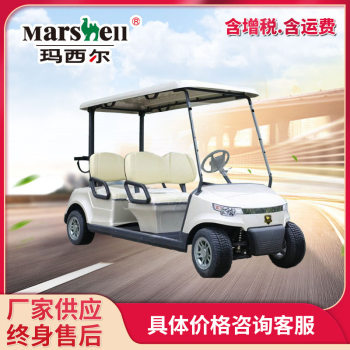 4-seat electric golf cart luxury DG-C4-8 exhibition browsing reception car scenic spot sightseeing car
