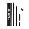 International Station Eyeliner Gel Pen with Built-In Pencil Sharpener Waterproof Eyeliner Gel Pencil Without Logo Eyeliner