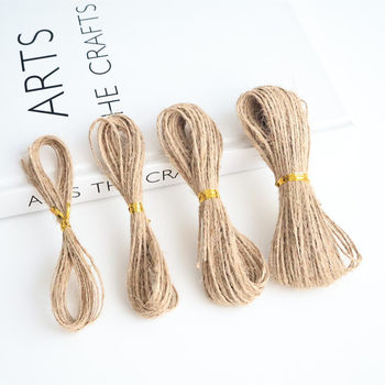 in stock hot juce rope 2MM tag bundle 10 m rope Christmas decoration DIY pendant rope wholesale