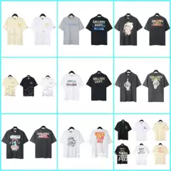 Spring and Summer 2025 New Gallery Dept Logo Washed Series Printed high quality Casual Foreign Trade Single T-Shirt
