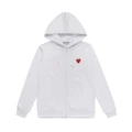 White red heart