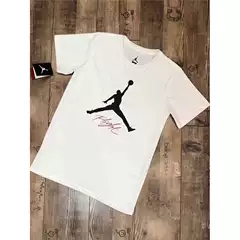 Outlet Aj Short-Sleeved Versatile T-Shirt for Men and Women Pure Cotton Summer Loose Half-Sleeved Flying Couple T-Shirt