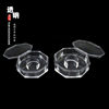 Acrylic Transparent Octagonal Round Box Sealed Sealed Box Hand String Buddha Bead String Storage Box Packaging Box Display Box
