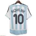 2006 argentina home number 10 printed