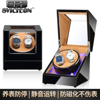 Cross-Border Exclusive Supply of Watch Winders, Mechanical Watch Automatic Winding Box, Watch Storage Box, Professional Winding Watch Box