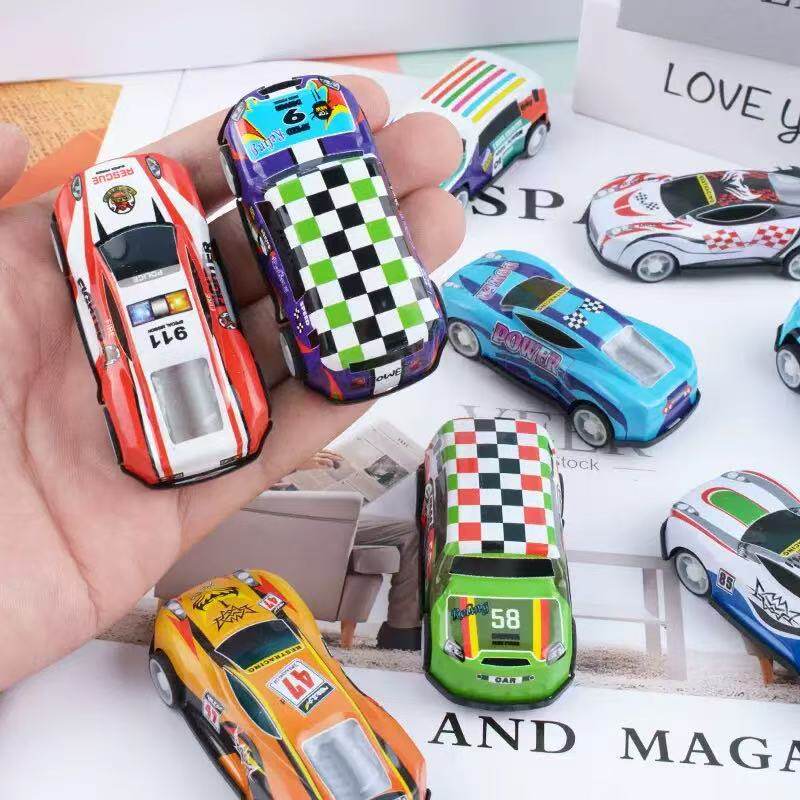 回力仿真合金飞机汽车铁皮惯性客机战斗机迷你模型抓娃娃儿童玩具