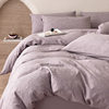 60 cotton double-layer yarn bed four-piece set 100 cotton bedding simple 2 meters quilt bed sheet three-piece set