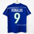 1998 brazil away custom #9 jersey