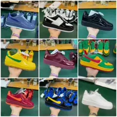 Putian Factory Export New Model Af1 Air Force One Collaboration Series White Sneakers Unisex Casual Sneakers
