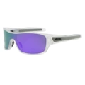 Transparent frame purple film