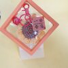 Hand-woven Persimmon keychain bag pendant plush cute key gift ornaments