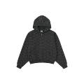 9118 all-over printed sweatshirt/dark gray