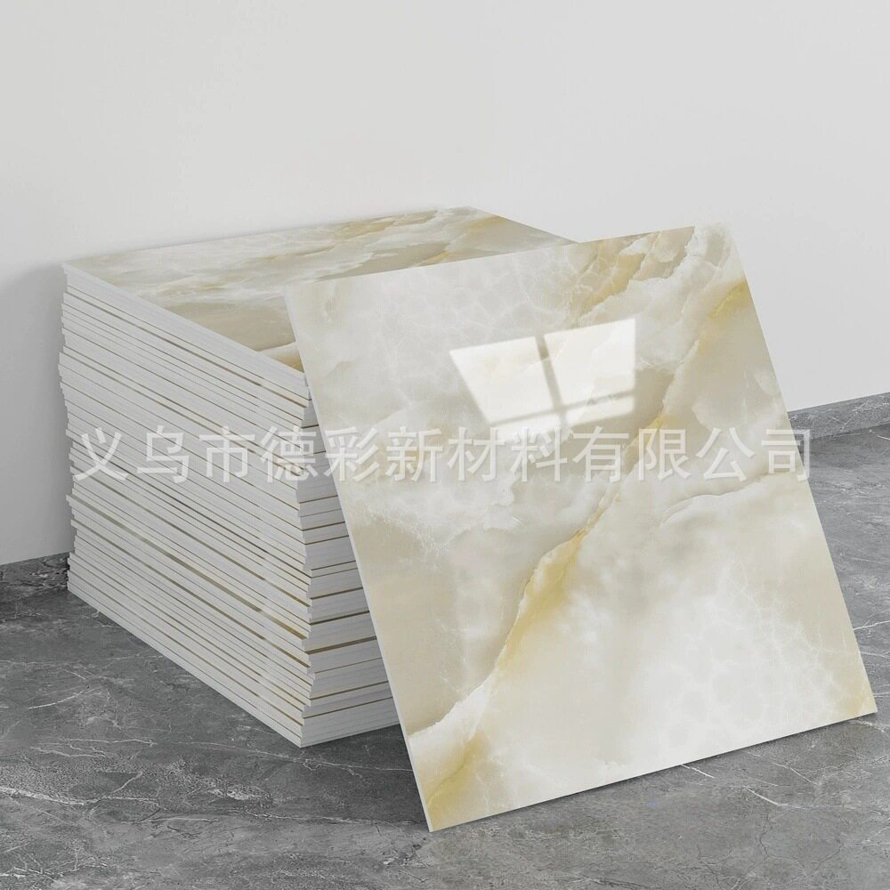 自粘防水仿瓷砖墙贴铝塑板翻新装饰遮丑大理石厨房墙面贴纸卫生间