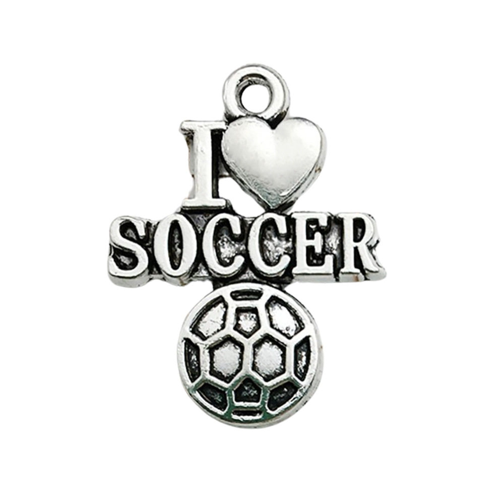 70款运动系列合金饰品配件DIY项链手链吊坠服饰篮球啦啦队小挂件