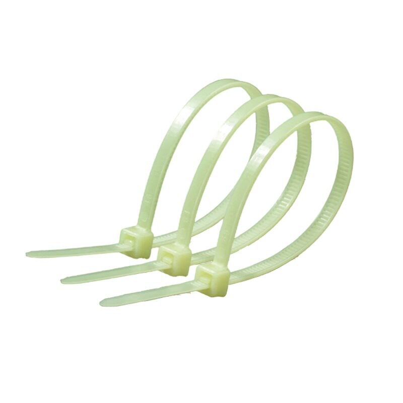 High Temperature Resistant Nylon Cable Ties Wholesale 180 Degrees Low Temperature Resistant-40 Degrees Plastic Flame Retardant Binding Tape Automotive Flame Retardant