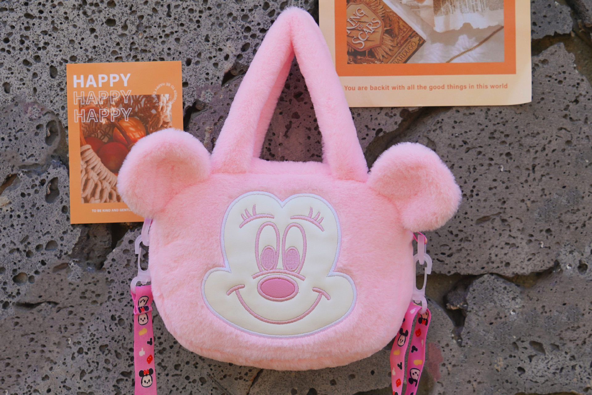 ピンクのミッキーマウス