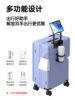 Side-Opening Suitcase 2025 New Large-Capacity Suitcase Multi-Functional Trolley Case Expandable 20inch Boarding Case