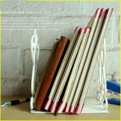 Wrought Iron Creative Retro Student School Supplies Reading Rack School Stationery suit Bookstand Bookholder Bookrest Bookend