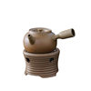 Ceramic Health-Preserving Electric Ceramic Stove Warm Tea Stove Tea Boiler Boiling Water Tea Household Electric Wire Heating Stove Tea Kettle Tea Set
