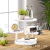 Multi-Layer Plate Wooden Home Desktop Decoration Storage Tray Multi-Layer Storage Rack Pastry Round Elevated Cake Tray