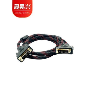 dvi cable gold-plated head 24+1 computer monitor cable dvi video signal HD cable male-to-male data cable