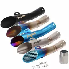 Motorcycle modified R6 exhaust non-destructive installation GP exhaust pipe R3/R7/CBR250RR