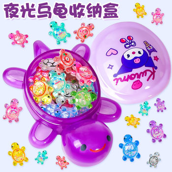 Tortoise resin blind demolition small tortoise luminous blind bag pair touch toys tide play crafts desktop small ornaments wholesale