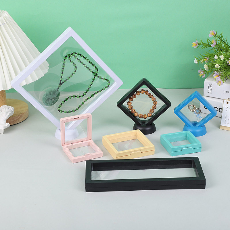 Customized Jewelry Suspended Storage Box Manicure Wearable Nail Packaging Box Bracelet Gift Jewelry Necklace Display Box
