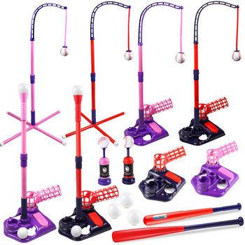 Source manufacturers children pedal baseball launcher training suit indoor outdoor baseball machine sports toys cross border