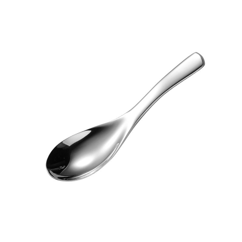 En 316 Stainless Steel Chinese Style Spoon Multi-Size Household Spoon Baby Soup Spoon Mother and Infant Feeding Spoon Gift