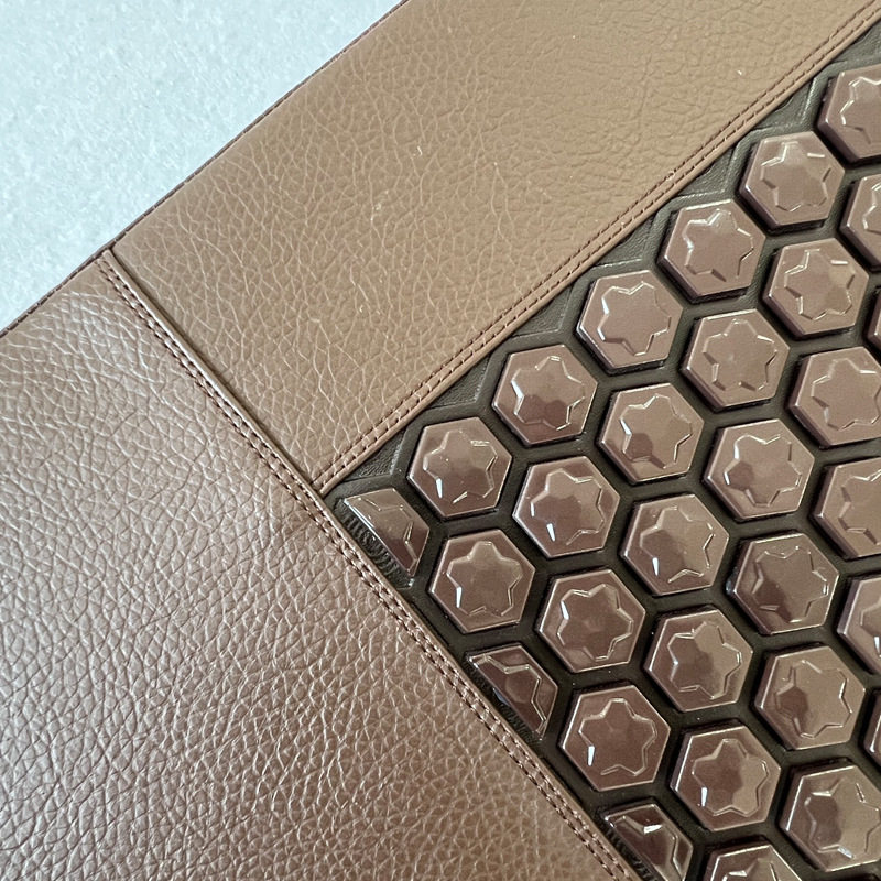 Hexagonal Maifan Stone Red Light Photon Beauty Mattress with Heating Magnetic Field Energy Stone Multifunctional Negative Ion Warmth