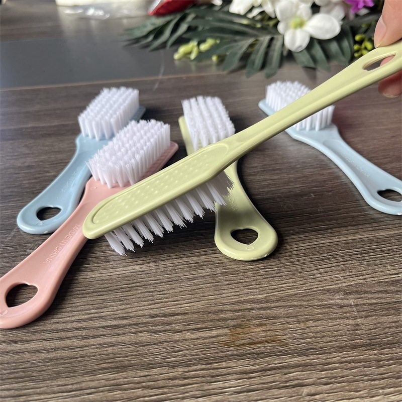 Shoe Brush Household Hard Hair Cleaning Brush Plastic Long Handle Laundry Brush Cleaning Crayfish Brush Department Store Shoe Brush Wholesale
