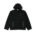 Black zippered sweatshirt