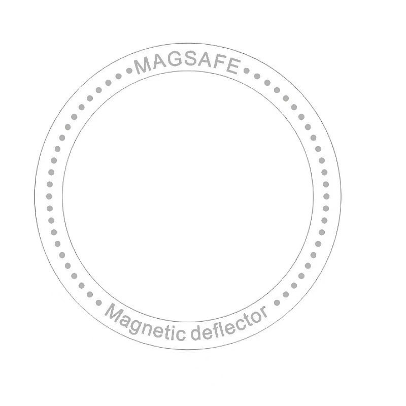 手机无线充配件环形引磁片圆环金属铁片magsafe充电磁吸背贴