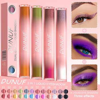 DUNUF double-headed water lasting pearlescent sequins eye shadow pay attention to check! Link Disclaimer-Foreign Trade Exclusive