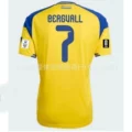 2627 sweden home + printed no. 7 star + world cup chapter