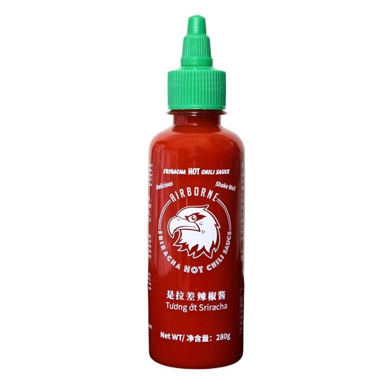 Red Flying Eagle is Lacha chili sauce Thailand imported hamburger sauce sweet and sour chili sauce Thai sauce