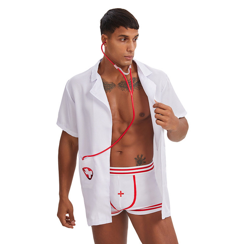 Nightclub Sexy Men's Cosplay Men's Sexy Lingerie Sexy Doctor Male Nurse Sexy Uniform Temptation | MoveOn | Connecting Cross-Border Trade Nightclub Sexy Men's Cosplay Men's Sexy Lingerie Sexy Doctor Male Nurse Sexy Uniform Temptation | MoveOn | Connecting Cross-Border Trade