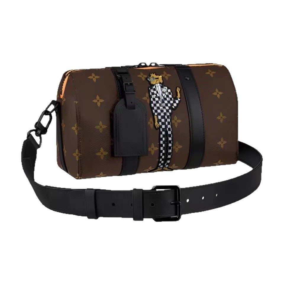 2025 New Men's Pillow Bag Keepall Versatile Men's Bag Trendyy Street Shoulder Bag Handbag Crossbody Bag