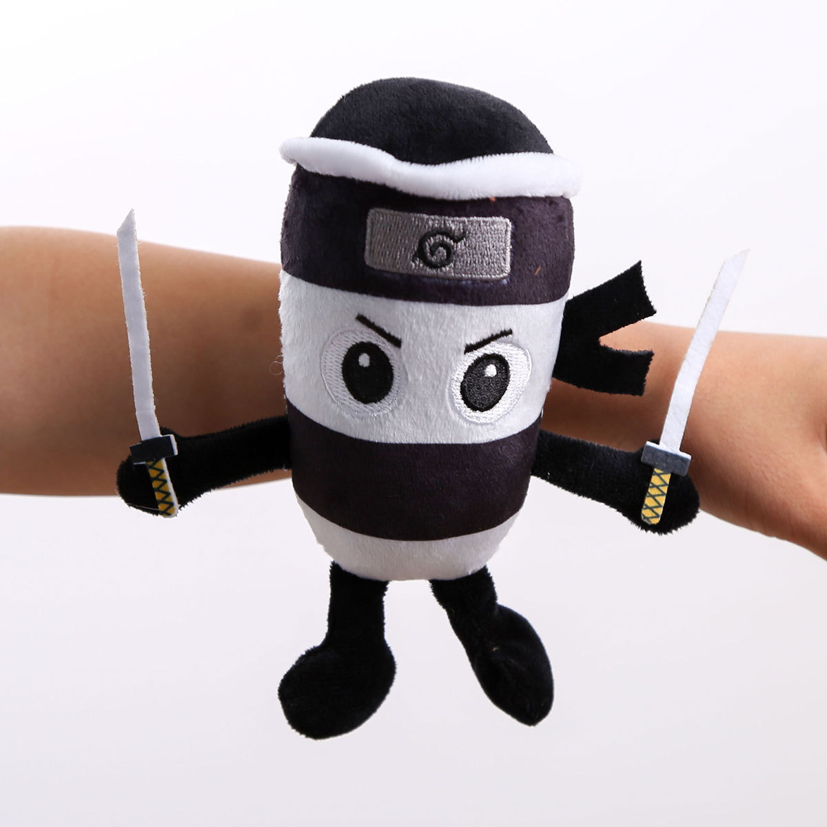 融合山海经啪啪圈手环毛绒玩具跨境木棍人玩偶公仔批发国外布娃娃