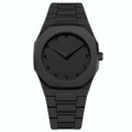 Black tadpole pattern black text