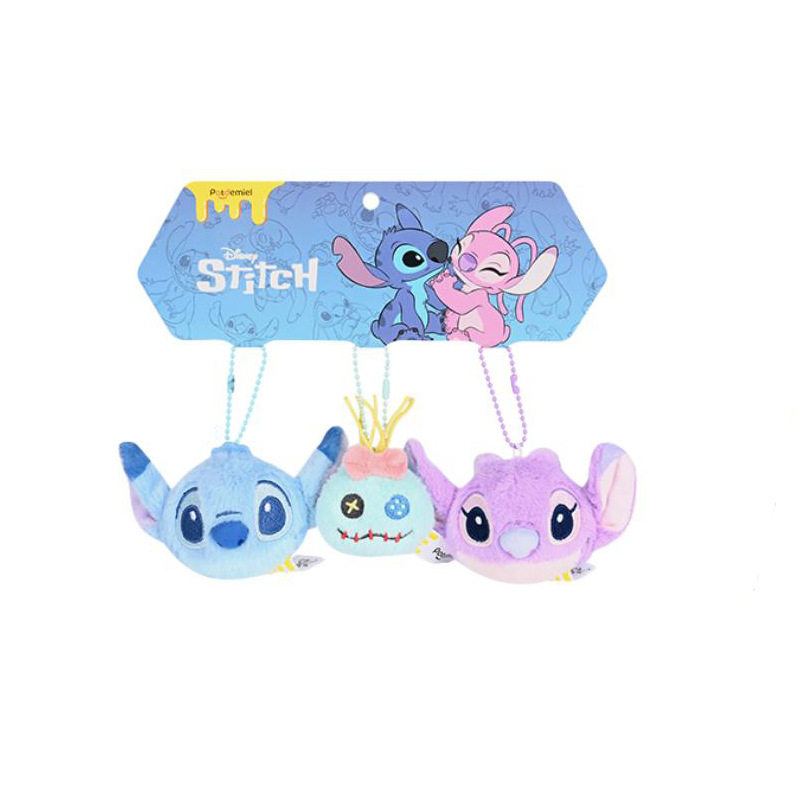 正版迪士尼草莓熊挂件史迪仔公仔毛绒玩偶朱迪尼克钥匙扣背包挂饰