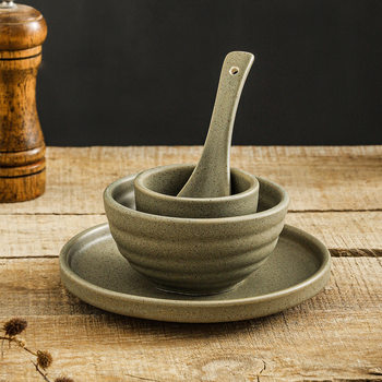 Japanese Tableware Hotel Japanese Tableware Four-Piece Set Restaurant One-Person Food Dish Set Hot Pot Restaurant Tableware