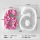 Силиконовая форма для цифровой свечи Jiahuimei diy birthday Digital Scented Candle Decoration Mold mini 5