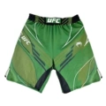 7 green mid-pants
