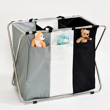 Large Fabric Dirty Clothes Basket Household Dirty Clothes Storage Basket Clothes Toy Storage Basket Dirty Clothes Storage Basket