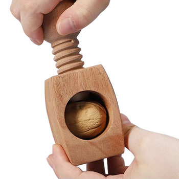 Wooden Walnut Clip Household Nut Opening Pliers Multifunctional Walnut Fruit Opening Pliers Hazelnut Clip Opening Pliers