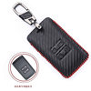Suitable for Renault Dacia Koleos Leather Cover Carbon Fiber Texture Key Bag Renault Key Bag Leather