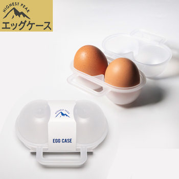 Outdoor camping egg box storage box 2 6 egg protection anti-fall portable plastic egg holder egg artifact